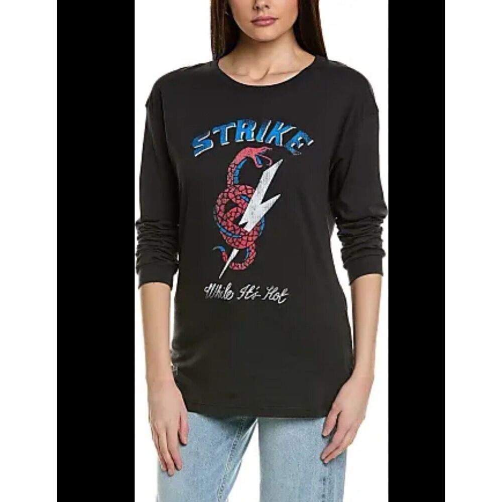 Prince Peter T-shirt Long Sleeve Strike While Iron Is Hot Size Large Women's